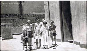 RUE 3 RUE ADJUDANT GABAIG ORAN 1957 LA TERRASSE